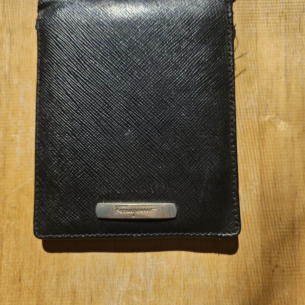 Salvatore Ferragamo Black Key & Card Holder